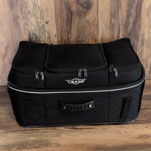 T Bags Black King Bootcase Motorcycle Riding Hard Case Travel Bag